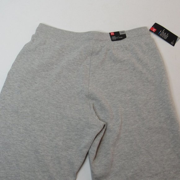 Under Armour Women's  Pull On Rival Fleece Jogger Sweatpants Size L Light Gray - Picture 5 of 9